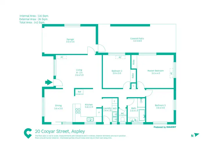 Floorplan of Homely house listing, 20 Cooyar Street, Aspley QLD 4034