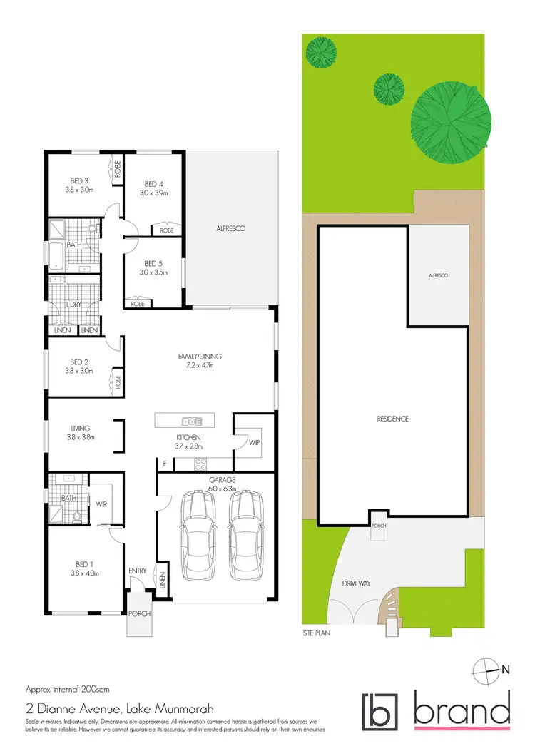 Floorplan of Homely house listing, 2 Dianne Avenue, Lake Munmorah NSW 2259