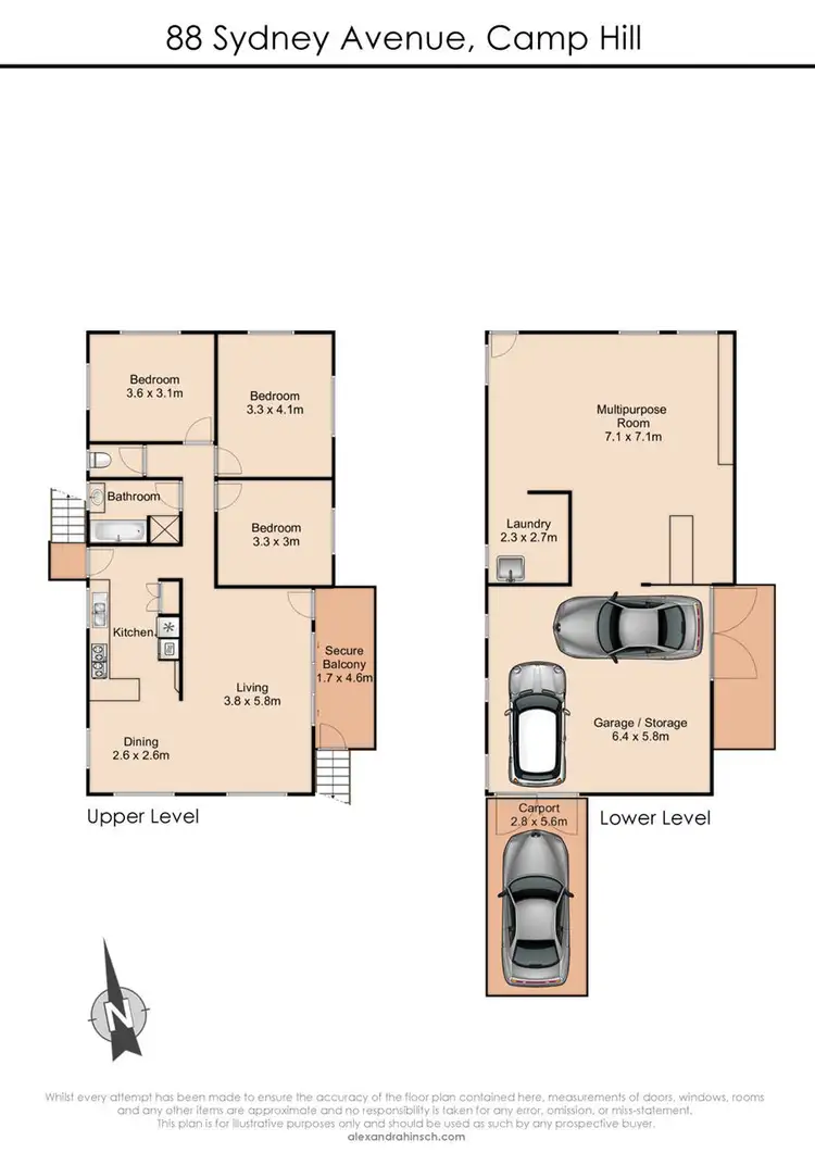 Floorplan of Homely house listing, 88 Sydney Avenue, Camp Hill QLD 4152