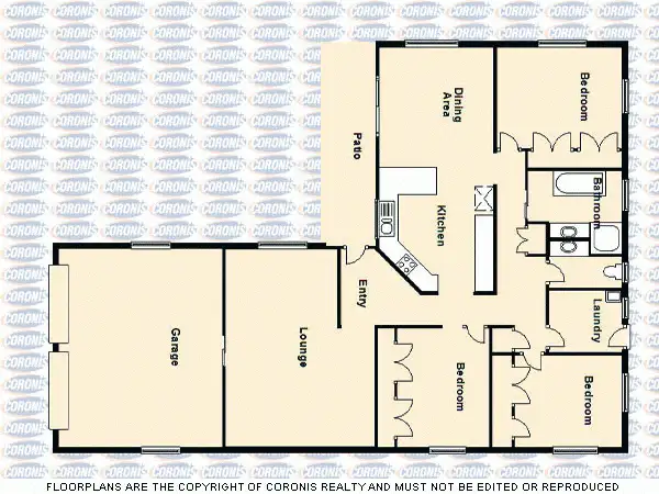 Floorplan of Homely house listing, Address available on request
