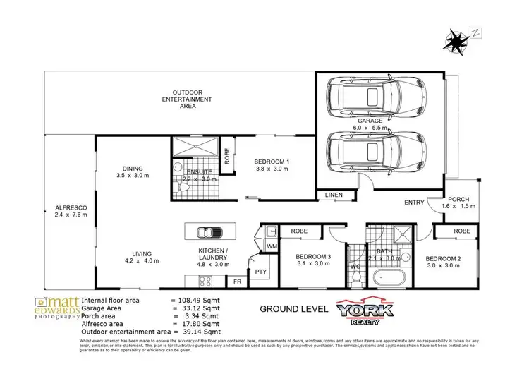 Floorplan of Homely house listing, 5 Madrid Court, Glenvale QLD 4350