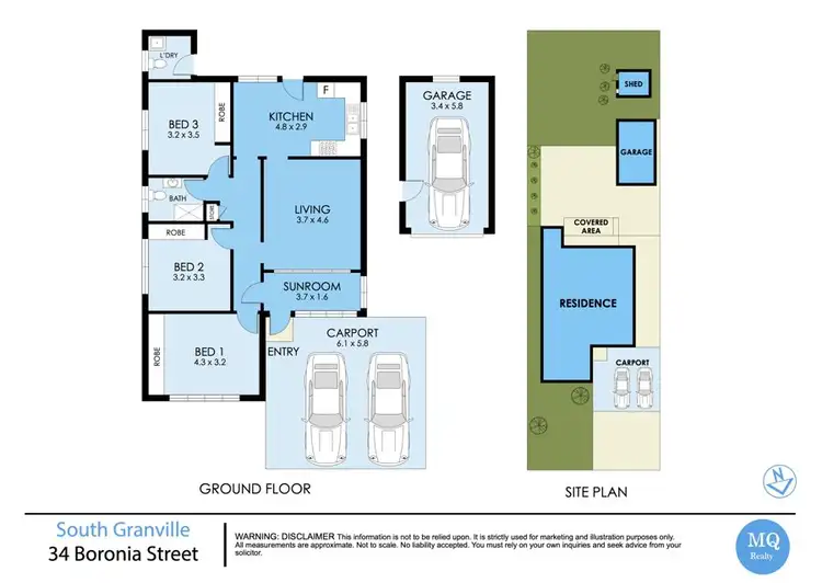 Floorplan of Homely house listing, 34 Boronia Street, South Granville NSW 2142