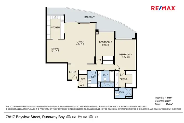 Floorplan of Homely unit listing, 78/17 Bayview Street, Runaway Bay QLD 4216