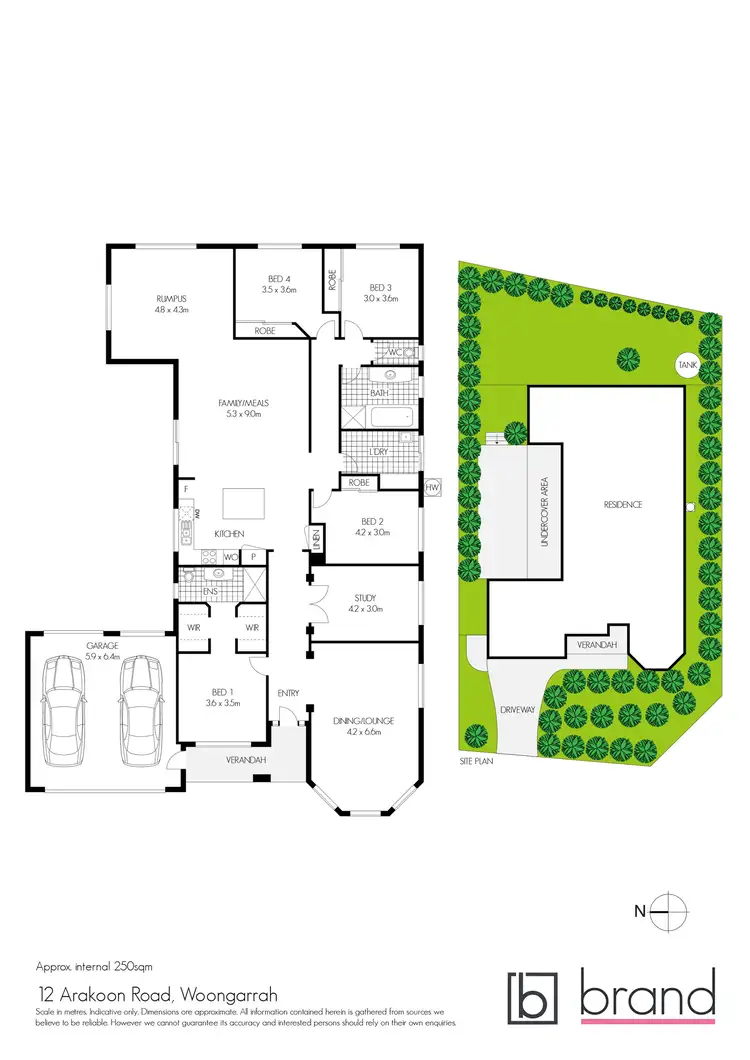 Floorplan of Homely house listing, 12 Arakoon Road, Woongarrah NSW 2259