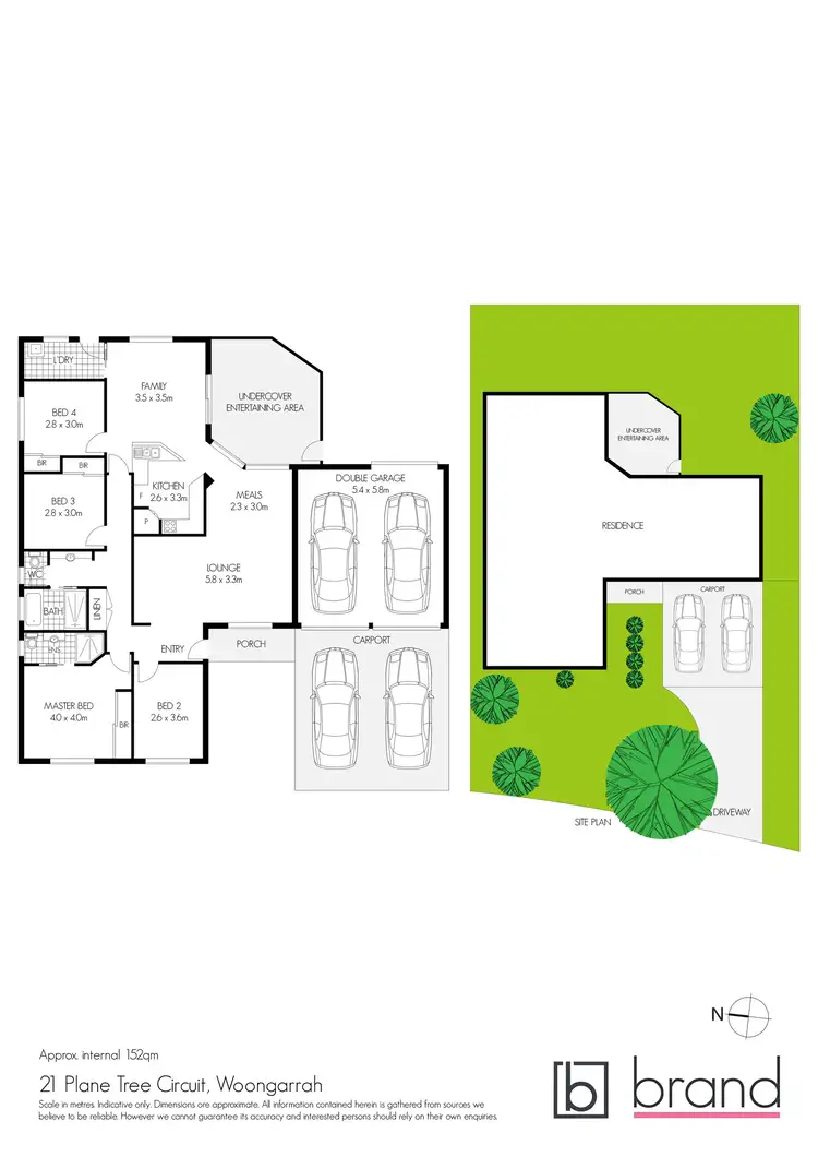 Floorplan of Homely house listing, 21 Plane Tree Circuit, Woongarrah NSW 2259