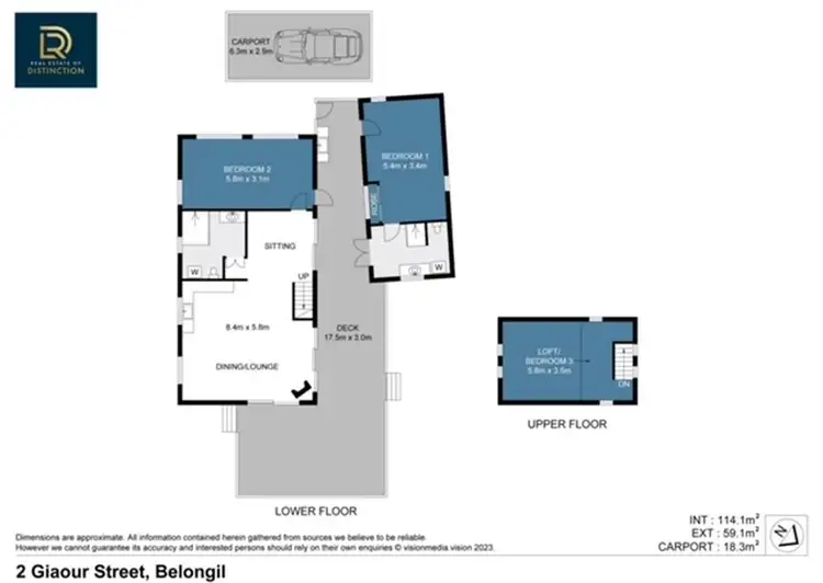 Floorplan of Homely house listing, 2 Giaour Street, Byron Bay NSW 2481
