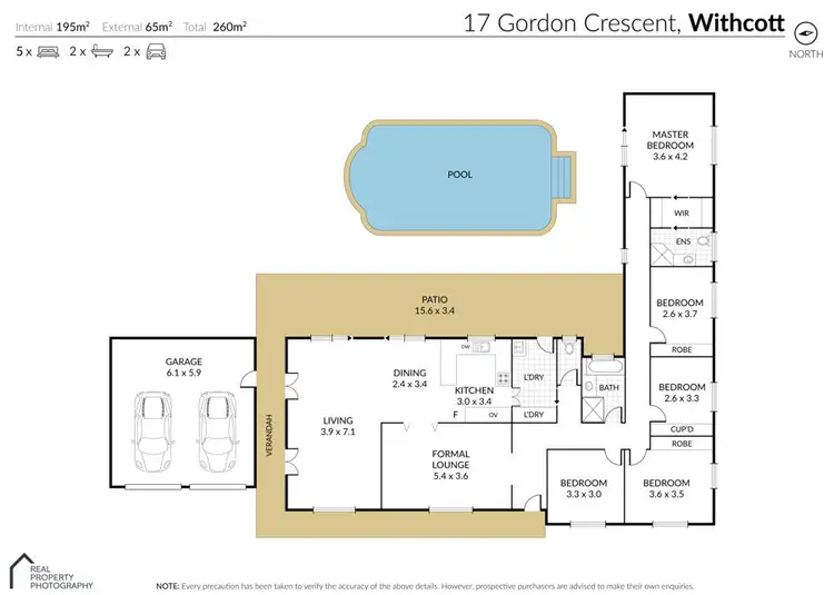 Floorplan of Homely house listing, 17 Gordon Crescent, Withcott QLD 4352
