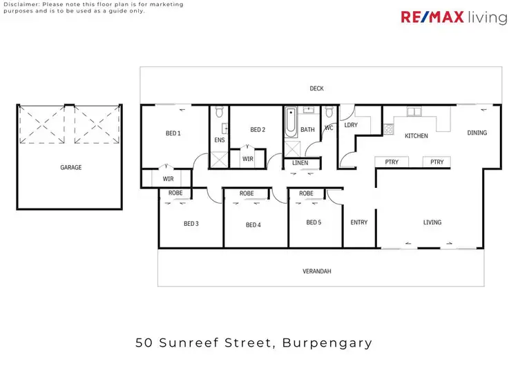 Floorplan of Homely house listing, 50 Sunreef Street, Burpengary QLD 4505