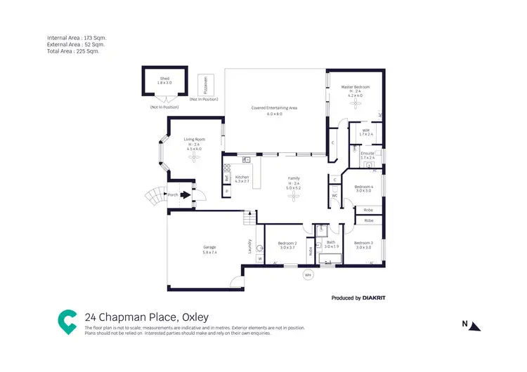 Floorplan of Homely house listing, 24 Chapman Place, Oxley QLD 4075