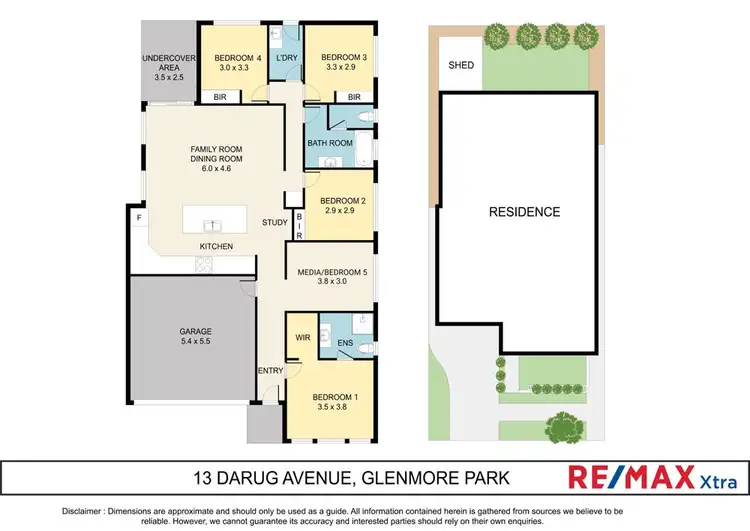 Floorplan of Homely house listing, 13 Darug Avenue, Glenmore Park NSW 2745