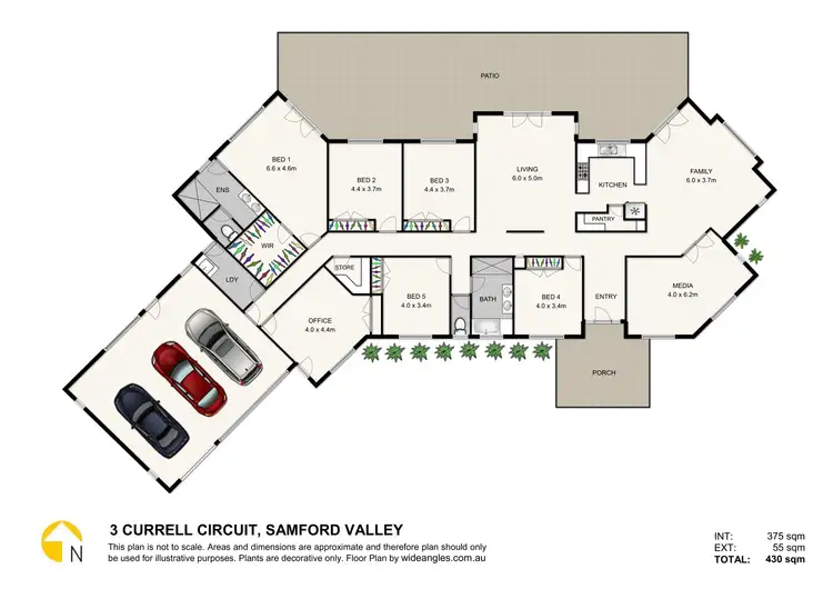 Floorplan of Homely house listing, 3 Currell Circuit, Samford Valley QLD 4520