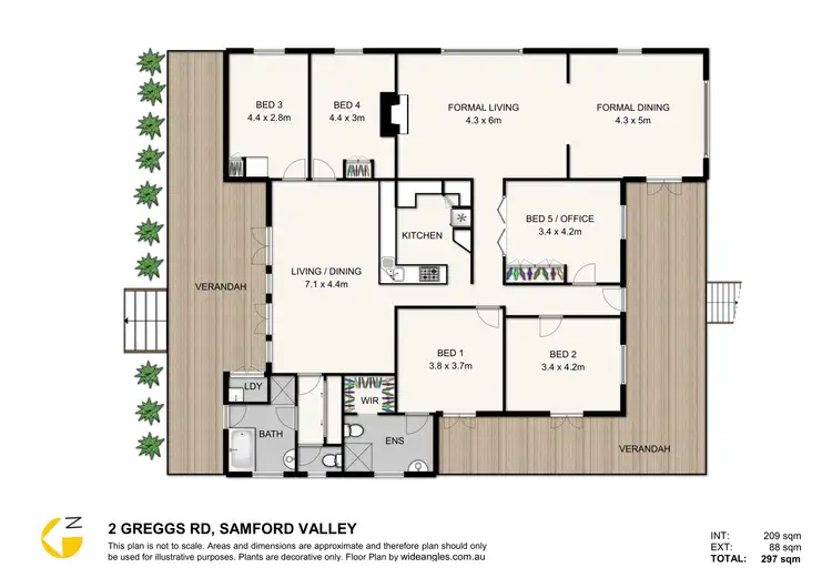 Floorplan of Homely house listing, 2 Greggs Rd South, Samford Valley QLD 4520