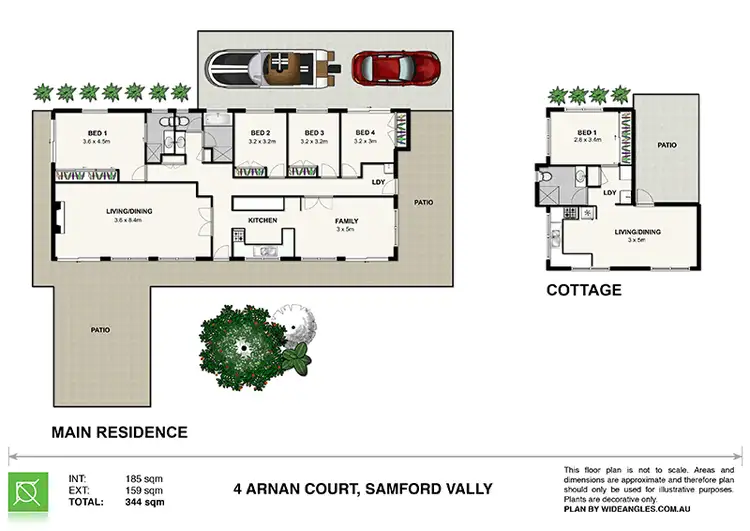 Floorplan of Homely house listing, 4 Arnan Court, Samford Valley QLD 4520