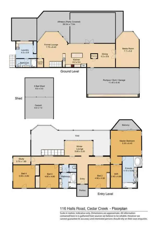 Floorplan of Homely house listing, Address available on request