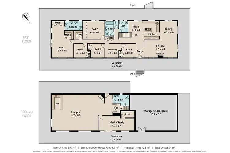 Floorplan of Homely house listing, 5 Arnan Court, Samford Valley QLD 4520