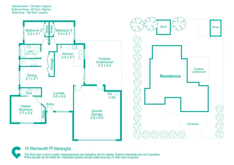 Floorplan of Homely house listing, 15 Wentworth Place, Narangba QLD 4504