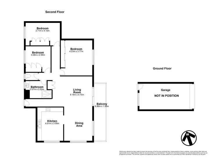 Floorplan of Homely unit listing, 4/30 Moran Street, Alderley QLD 4051