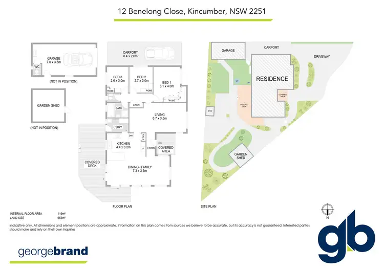 Floorplan of Homely house listing, 12 Benelong Close, Kincumber NSW 2251