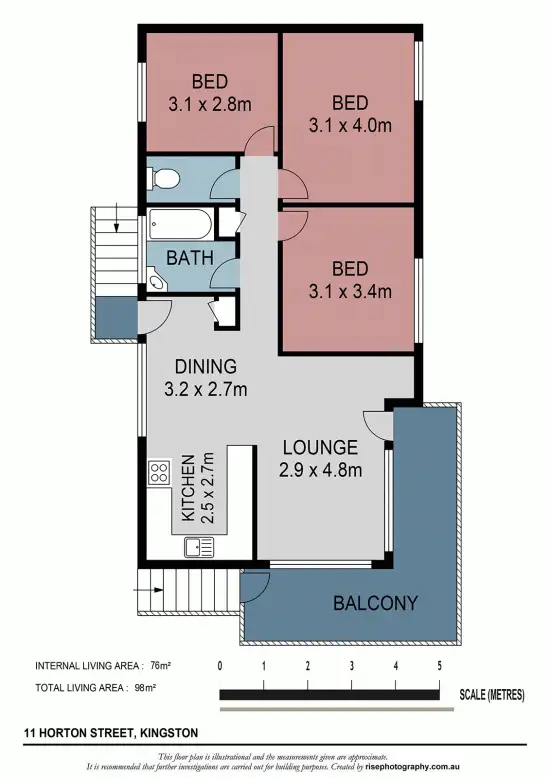 Floorplan of Homely house listing, 11 Horton Street, Kingston QLD 4114