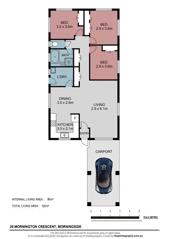 Floorplan of Homely house listing, 26 Mornington Crescent, Morningside QLD 4170