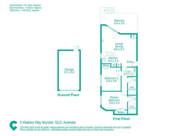 Floorplan of Homely unit listing, 5/54 Walkers Way, Nundah QLD 4012