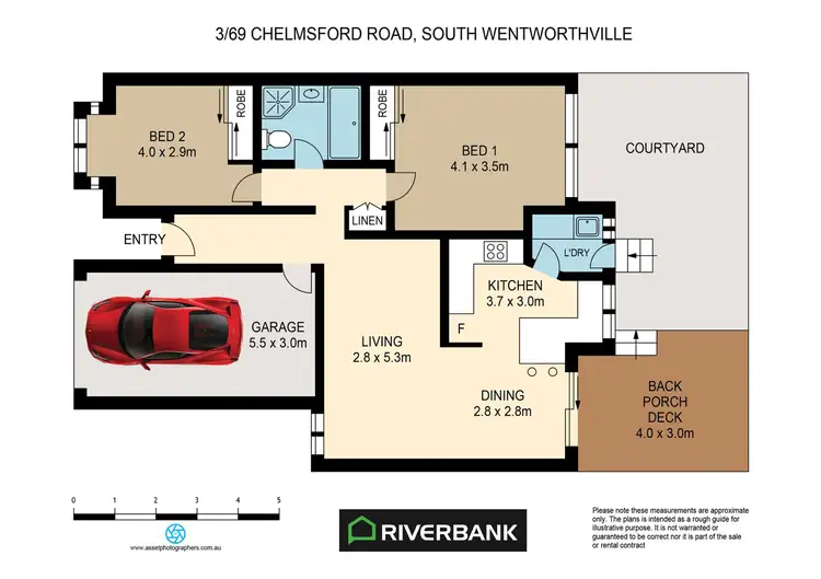 Floorplan of Homely villa listing, 3/69-71 Chelmsford Road, South Wentworthville NSW 2145