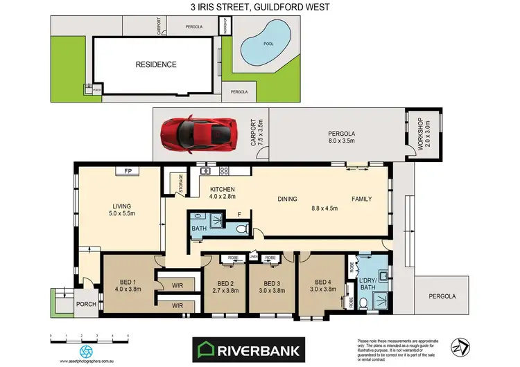 Floorplan of Homely house listing, 3 Iris Street, Guildford NSW 2161