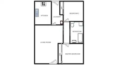 Floorplan of Homely unit listing, 11/1 Mount Street, Yass NSW 2582