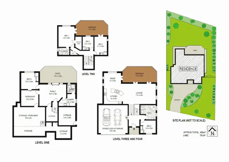 Floorplan of Homely house listing, 8 Tableland Terrace, Mount Louisa QLD 4814