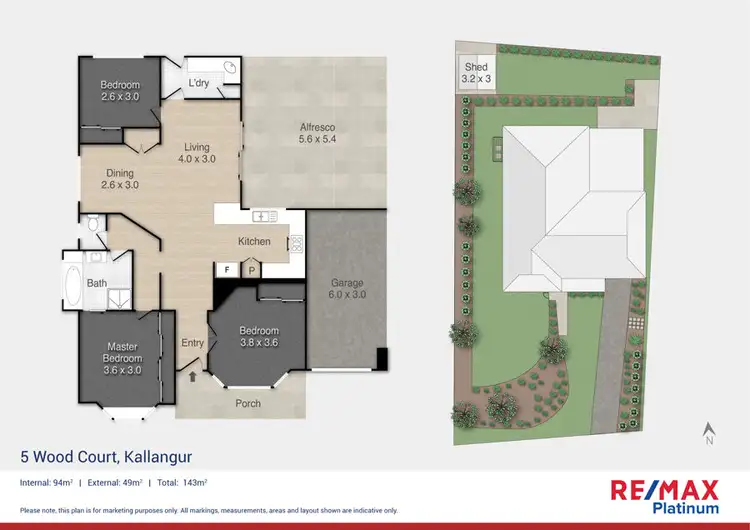 Floorplan of Homely house listing, 5 Wood Court, Kallangur QLD 4503