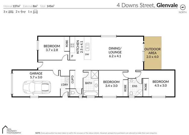 Floorplan of Homely house listing, 4 Downs Street, Glenvale QLD 4350