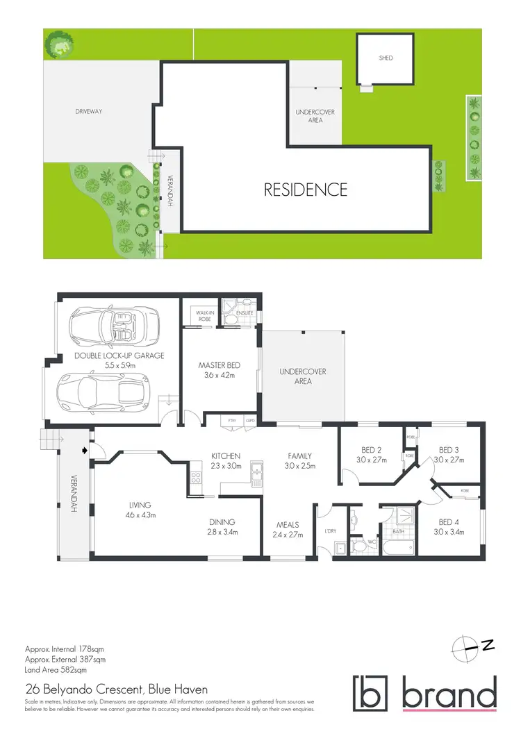 Floorplan of Homely house listing, 26 Belyando Crescent, Blue Haven NSW 2262