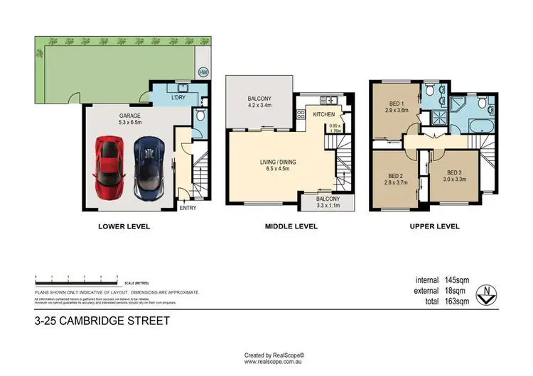 Floorplan of Homely townhouse listing, 3/25 Cambridge Street, Carina Heights QLD 4152