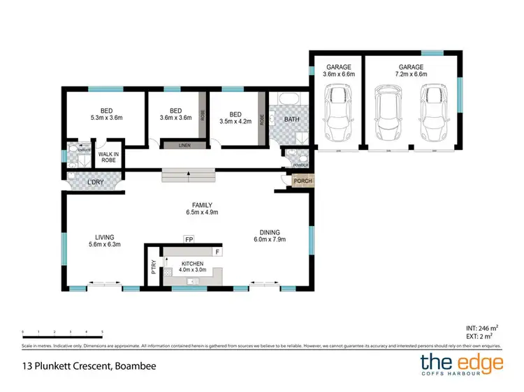 Floorplan of Homely house listing, 35 Plunkett Crescent, Boambee NSW 2450