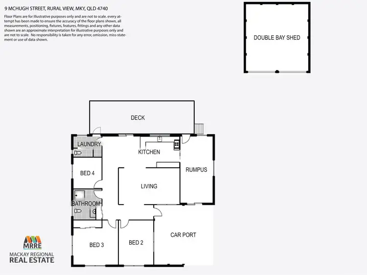 Floorplan of Homely house listing, 9 McHugh Street, Rural View QLD 4740