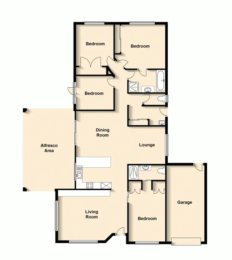 Floorplan of Homely house listing, 37 Cambridge Crescent, Fitzgibbon QLD 4018