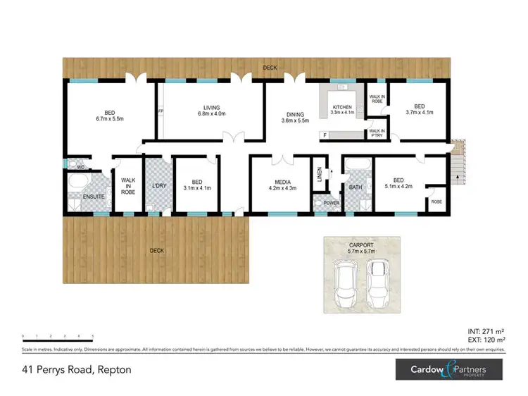 Floorplan of Homely house listing, 41 Perrys Road, Repton NSW 2454