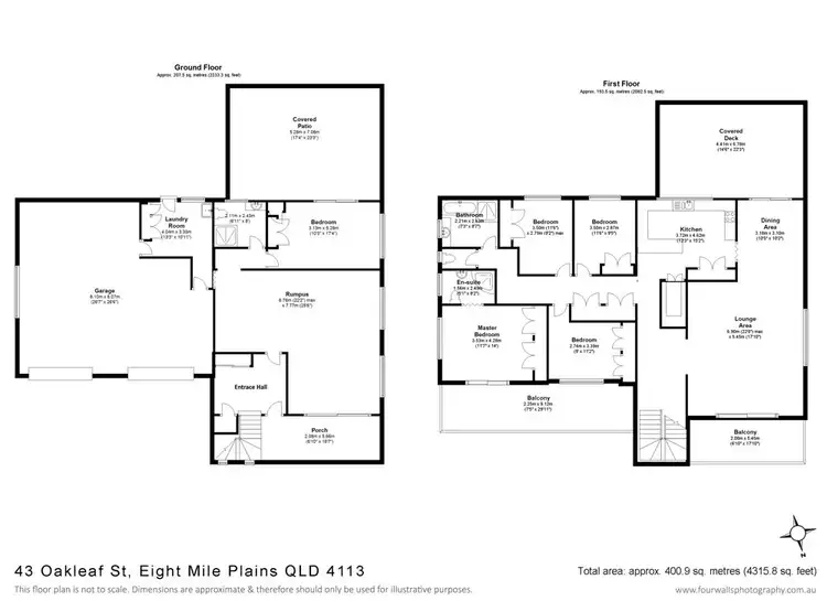 Floorplan of Homely house listing, 43 Oakleaf Street, Eight Mile Plains QLD 4113