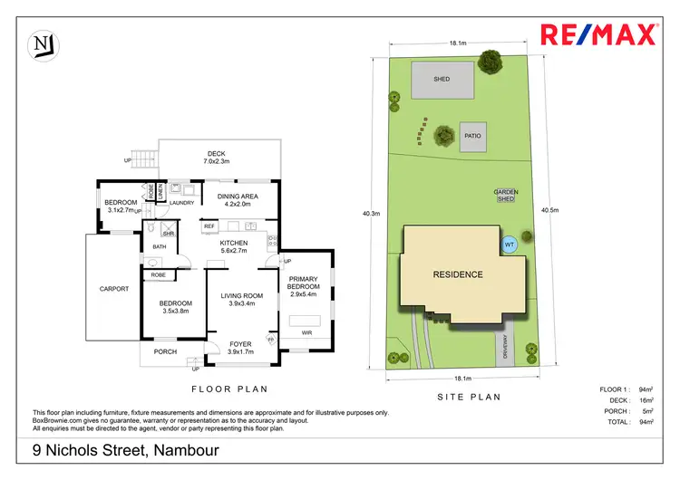 Floorplan of Homely house listing, 9 Nichols Street, Nambour QLD 4560