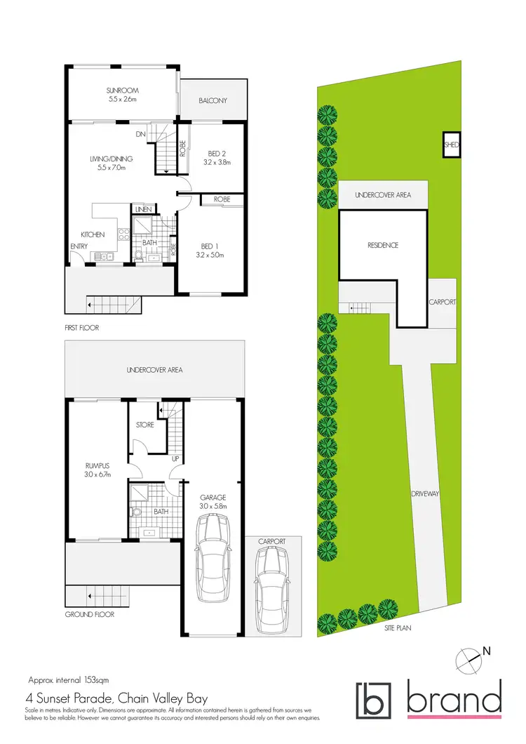 Floorplan of Homely house listing, 4 Sunset Parade, Chain Valley Bay NSW 2259
