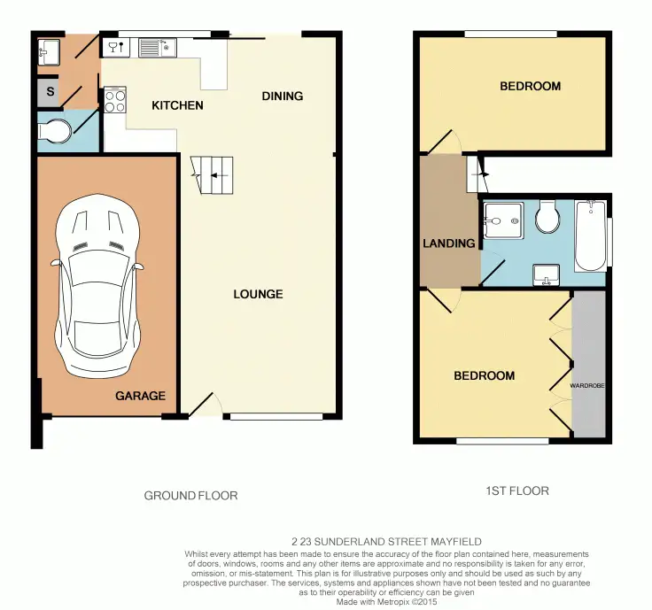 Floorplan of Homely house listing, 2 23 Sunderland Street, Mayfield NSW 2304