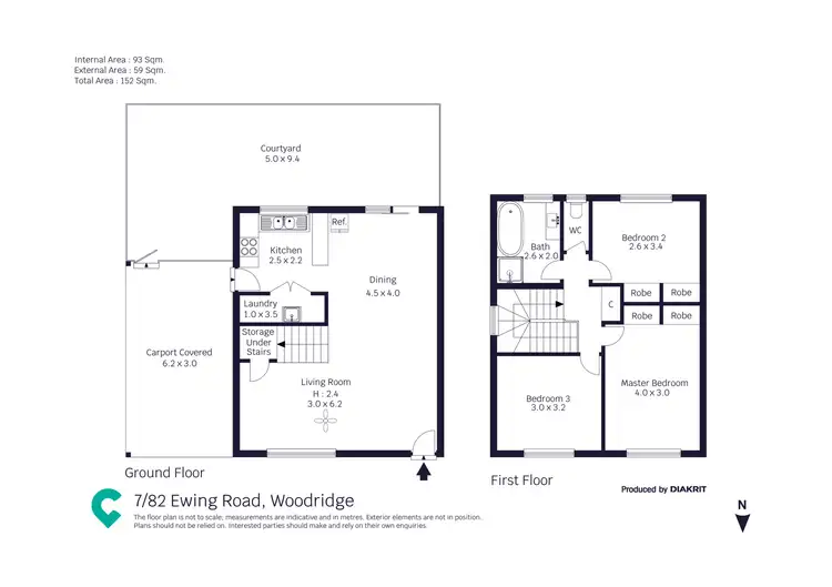 Floorplan of Homely townhouse listing, 7/82 Ewing Road, Woodridge QLD 4114