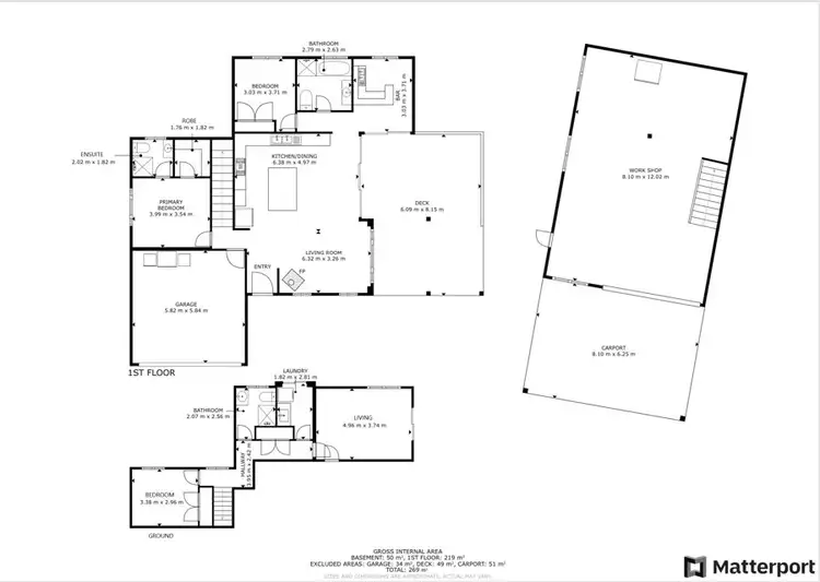 Floorplan of Homely house listing, 9A Alpini Place, Sapphire Beach NSW 2450