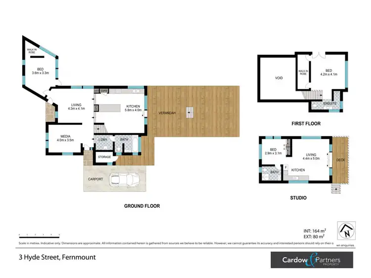 Floorplan of Homely house listing, 3 Hyde St, Fernmount NSW 2454