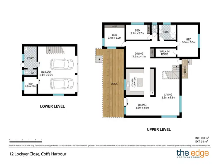 Floorplan of Homely house listing, 12 Lockyer Close, Coffs Harbour NSW 2450