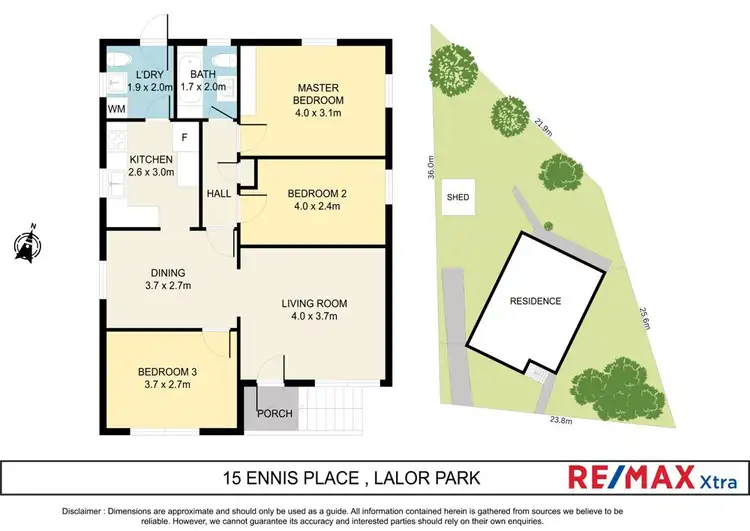 Floorplan of Homely house listing, 15 Ennis Place, Lalor Park NSW 2147