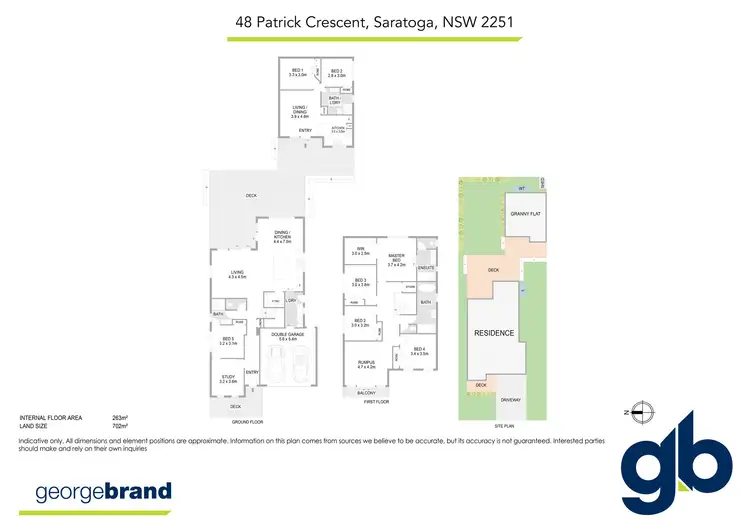 Floorplan of Homely house listing, 48 Patrick Crescent, Saratoga NSW 2251