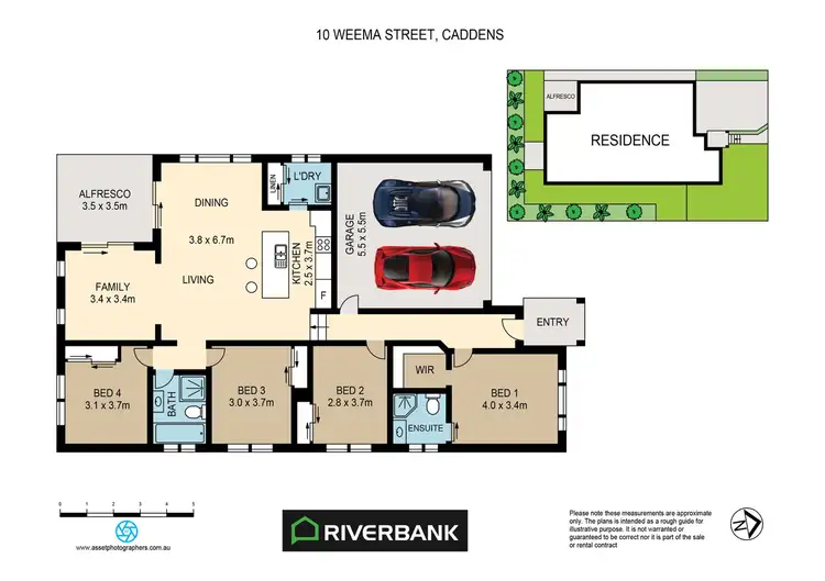 Floorplan of Homely house listing, 10 Weema Street, Caddens NSW 2747
