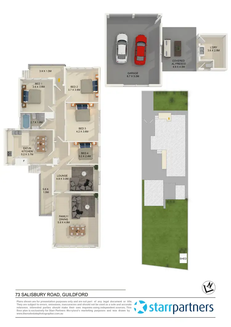 Floorplan of Homely house listing, 73 Salisbury Road, Guildford NSW 2161
