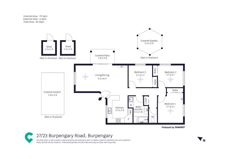 Floorplan of Homely unit listing, 27/23 Burpengary Road, Burpengary QLD 4505